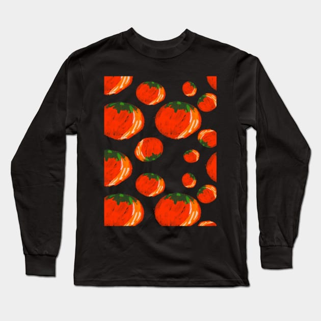 Tomato Long Sleeve T-Shirt by Xtenza